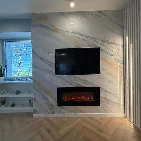 Blue Z Widokiem Na Morze Apartamento Dziwnówek