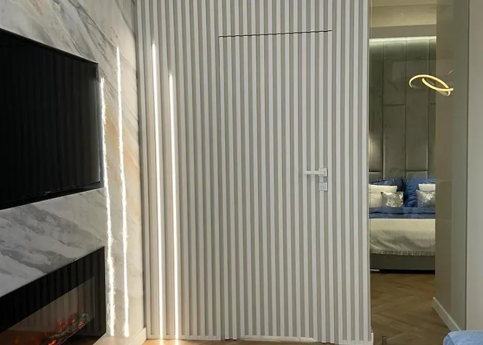 Blue Z Widokiem Na Morze Apartmán *